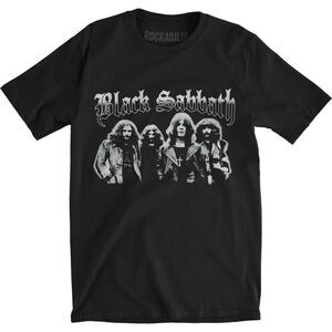 Black Sabbath Unisex Adult Group Shot T-Shirt / Black